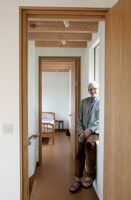 Max Fordham in his home in 2019. Sustainable design pioneer Max Fordham sadly passed away in January this year.
