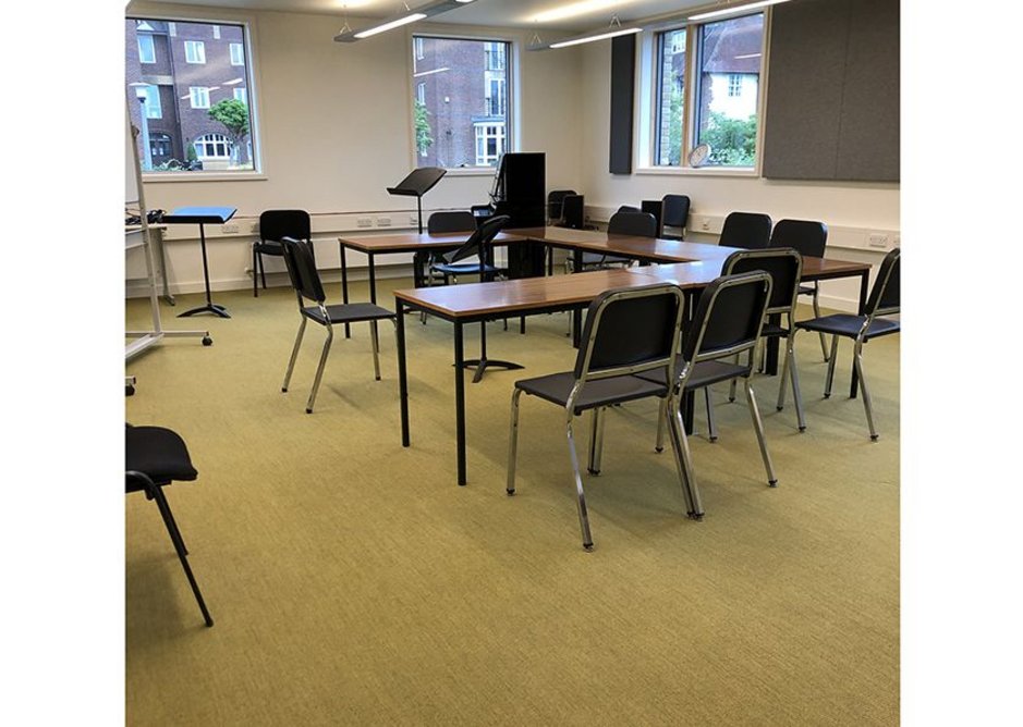 Sherborne Girls school in Dorset required a flooring solution for its new creative arts department and arts centre.