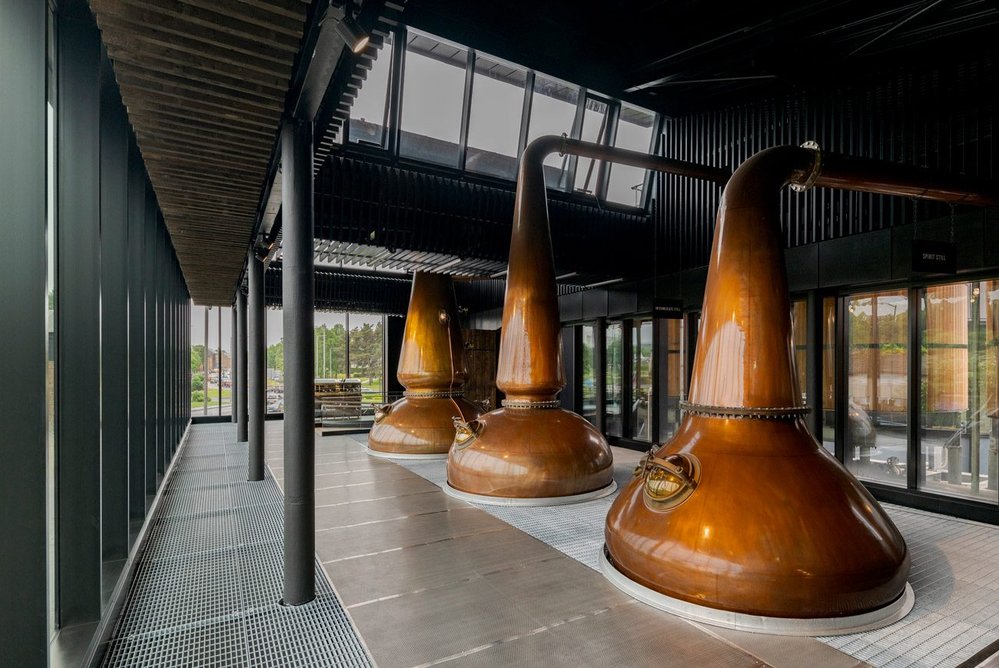 Rosebank Distillery.