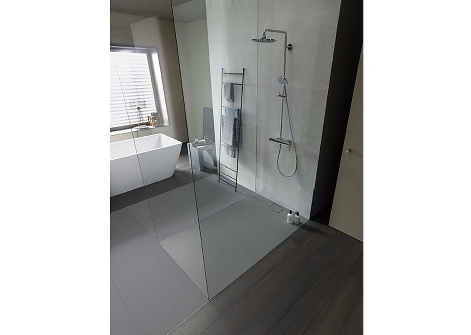 Stonetto from Duravit has a water-worn stone effect.