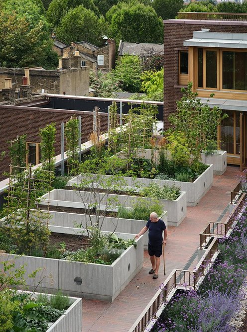Appleby Blue Almshouse by Witherford Watson Mann Architects. Credit: Philip Vile