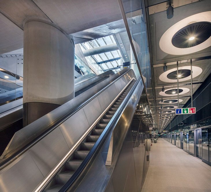 Paddington Elizabeth Line Station. Credit: Morley von Sternberg