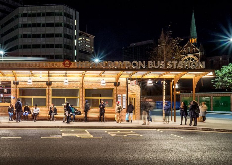 West Croydon Bus Station London by TFL architects