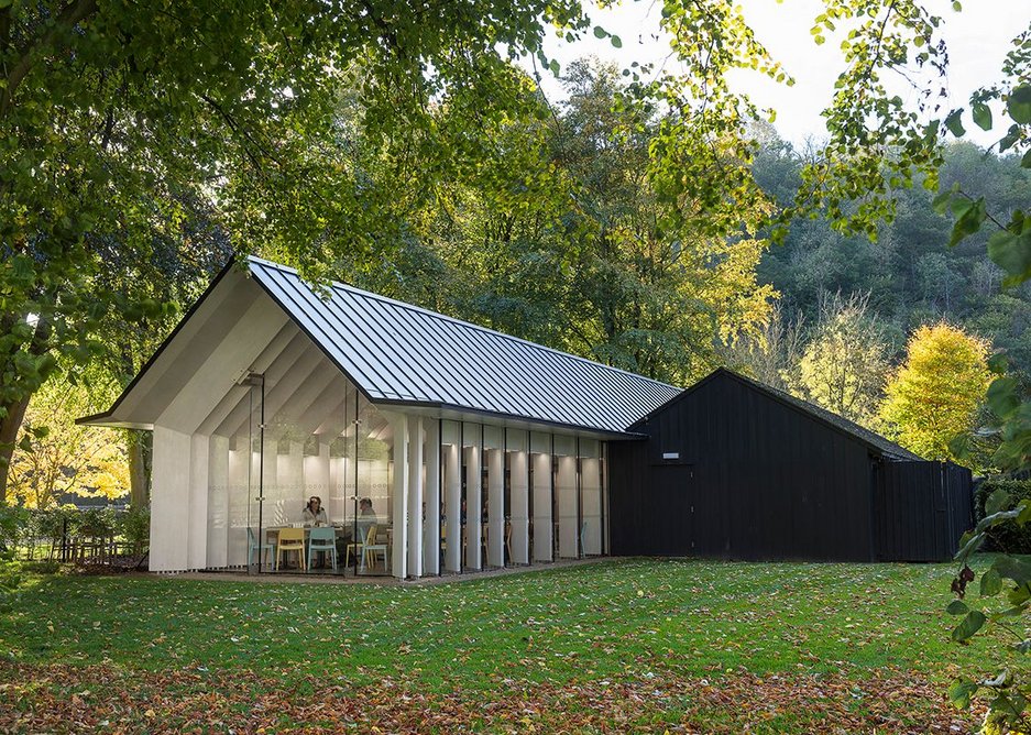Rievaulx Abbey visitor centre and museum, Rievaulx, by Simpson and Brown.