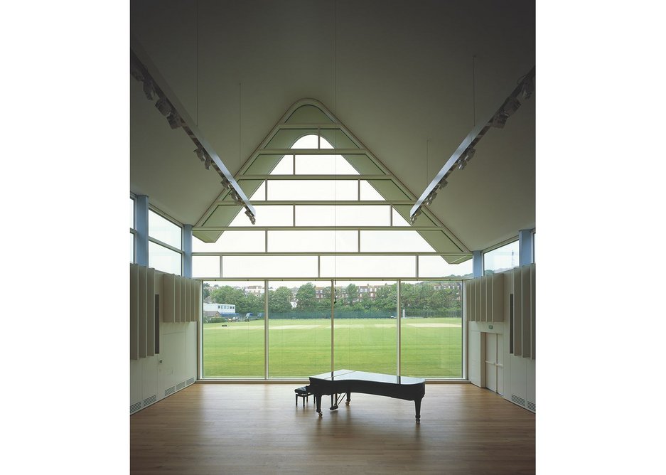 Brighton College Music School, Eric Parry Architects.
