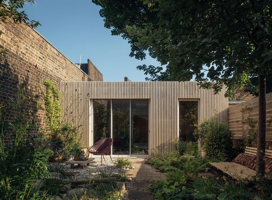 A little place of calm in a big and boisterous city: the Hope Villa refurbishment by Proctor & Shaw.