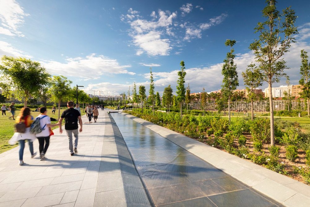 Parque Central, Valencia, (first phase, 2019), Gustafson Porter + Bowman.