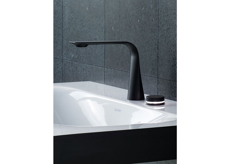 Available in Black Matt or Chrome, the D.1 range brings contemporary styling to bathrooms.