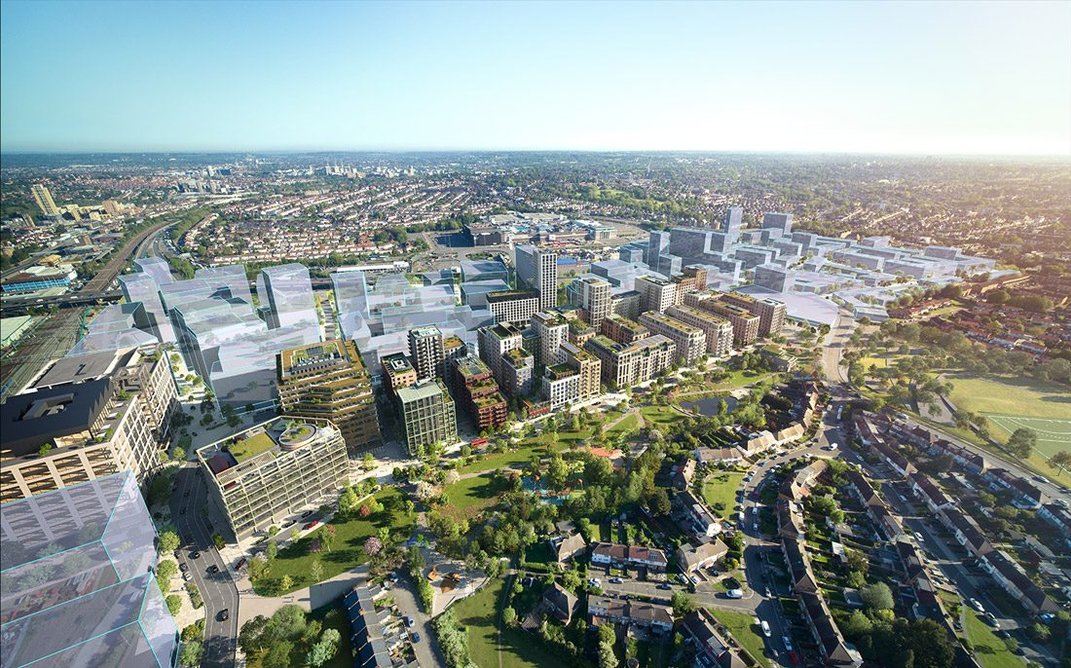 Brent Cross Town is the first phase of a much larger - and taller- development of the area,