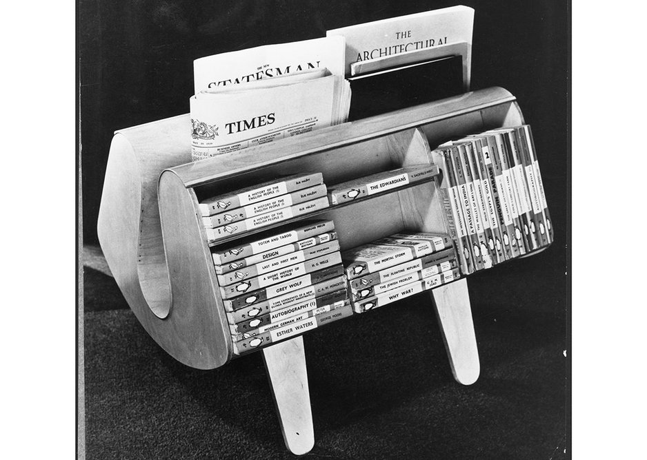 Isokon Penguin Donkey designed by Egon Ross, 1939. Image courtesy of Isokon Plus Archive and Pritchard Papers, University of East Anglia.  From the Insiders/Outsiders book published by Lund Humphries.