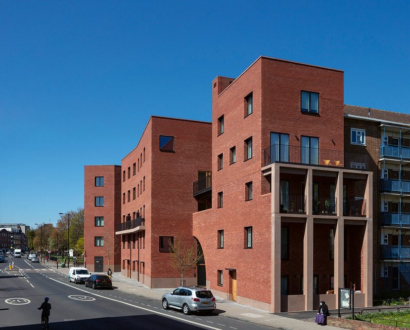 Taylor and Chatto Court at the Frampton Park Estate in Hackney by Henley Halebrown – an exemplar of medium rise development.
