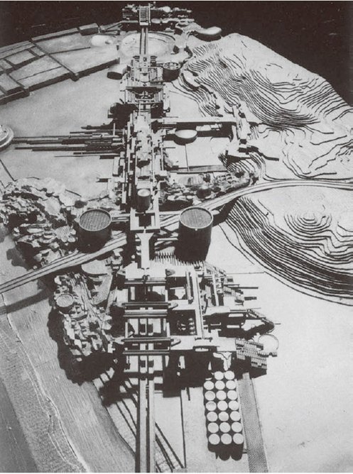 Urban Structure project by students of Leonardo Savioli, Florence, 1966.