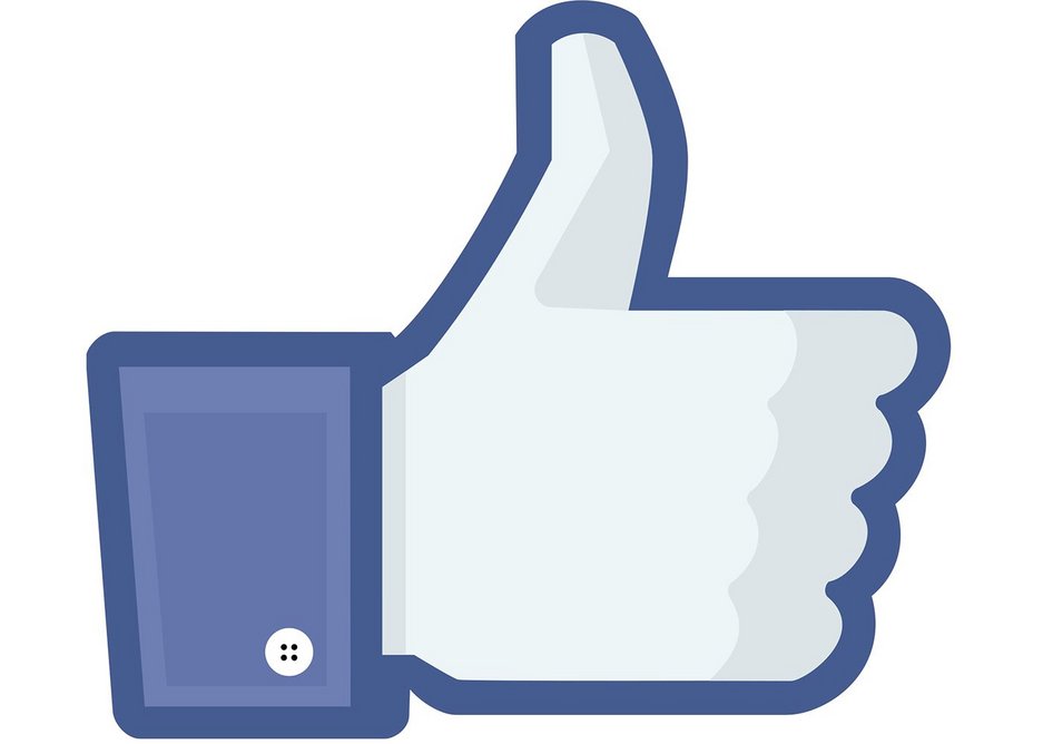 Facebook ‘Like’ icon, Facebook, 2016. Digital reproduction. Facebook, Menlo Park.