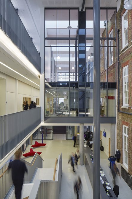 Regent High School, London, designed by Walters & Cohen, 2015.