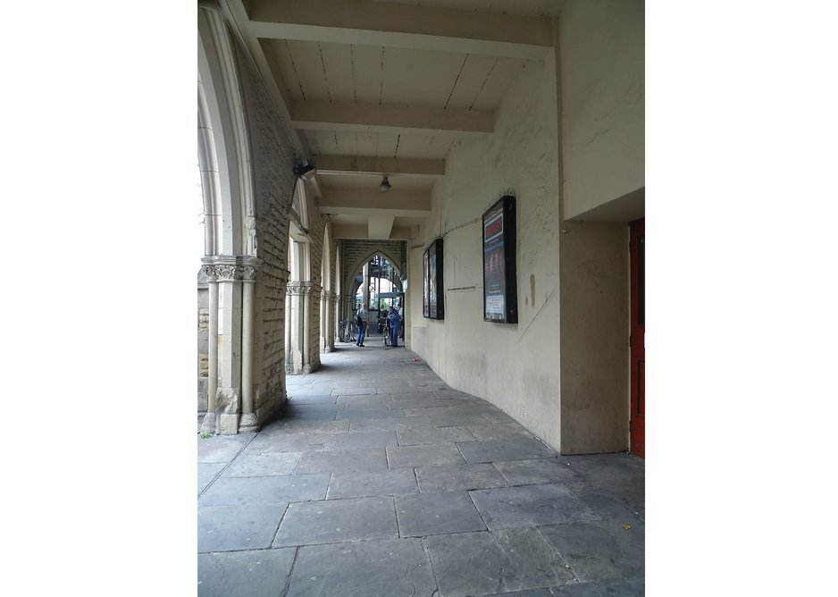 Before the refurbishment the Victorian front colonnade was being used as York’s biggest bus shelter.