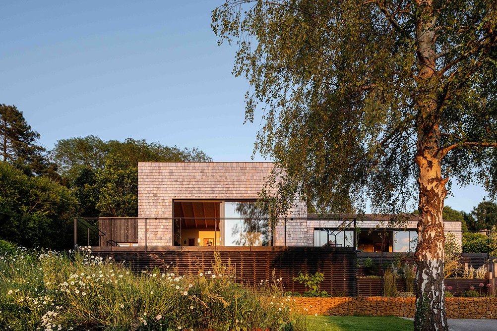 A House of Wood Shingle.