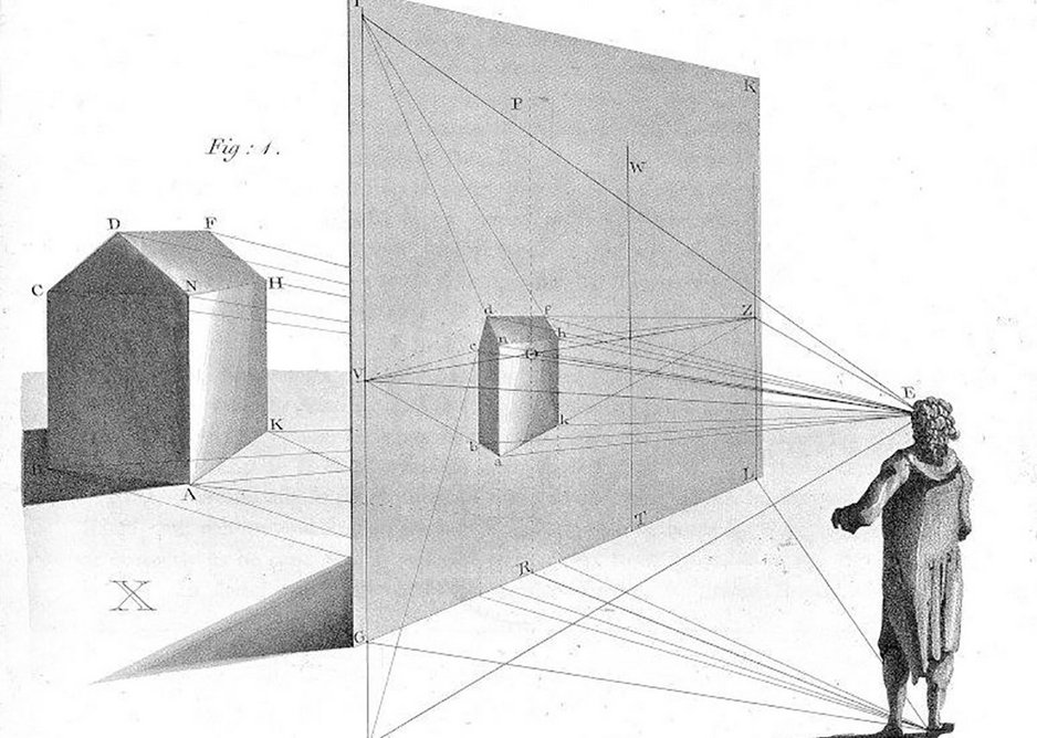 Malton James (1765-1803). Examples of perspective delineation.