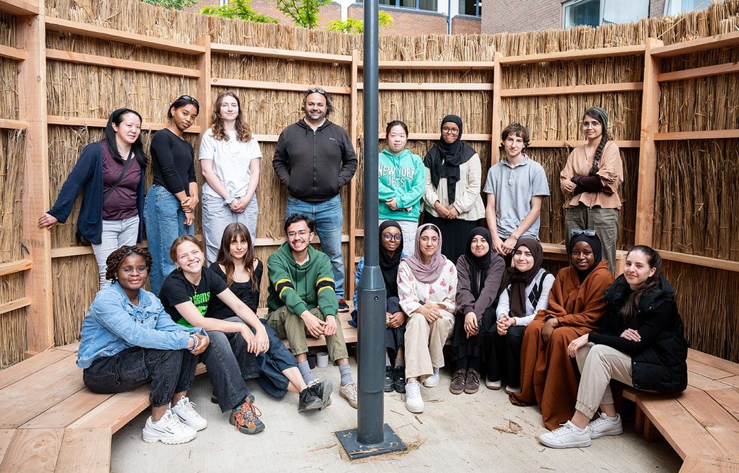 Participants in Create London’s Rising from the Water: Designing in a Climate Emergency project.