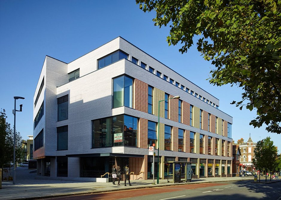 The Library at Willesden Green London by AHMM