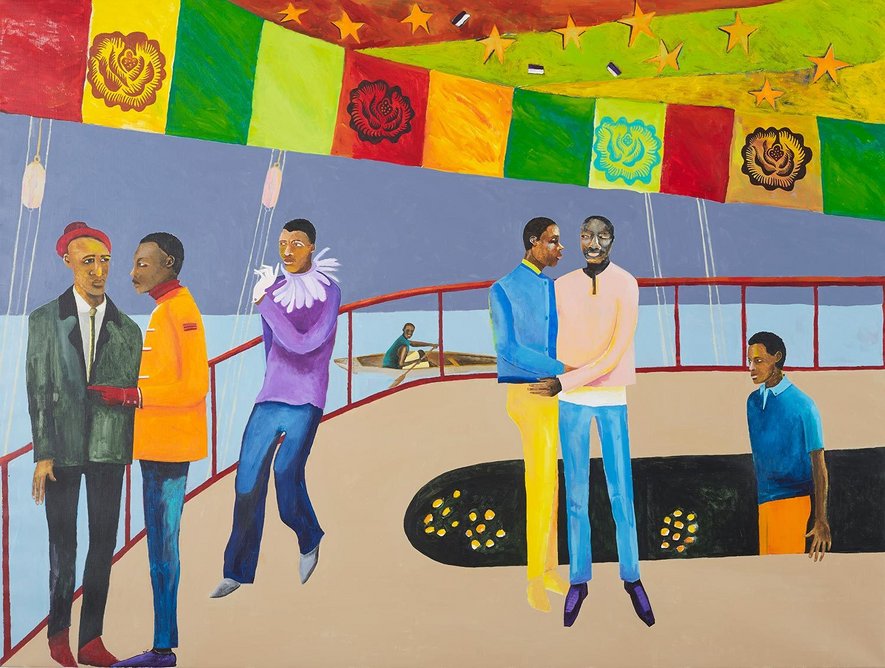 Ball on Shipboard, 2018 by Lubaina Himid Rennie Collection, Vancouver