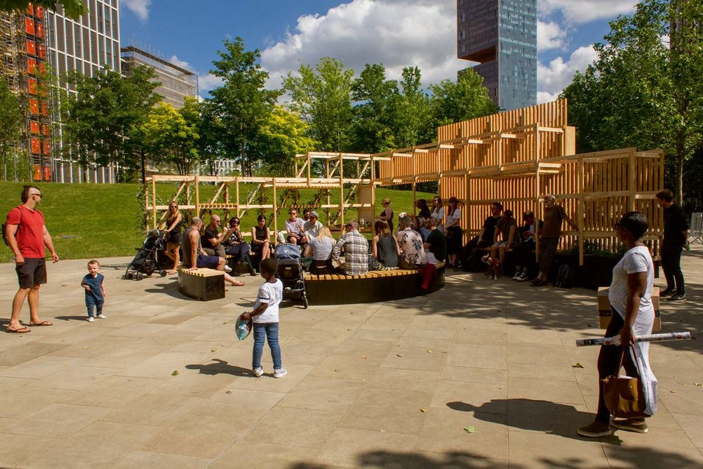 Pavilion for the 2018 London  Festival of Architecture.