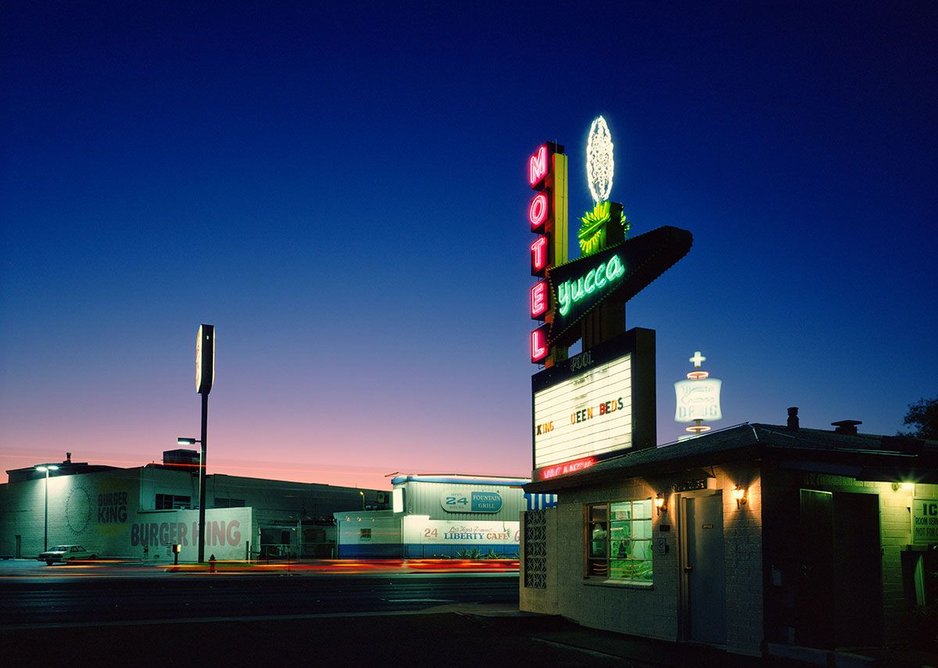 The Yucca Motel by Fred Sigman (1995), from the new book Motel Vegas.