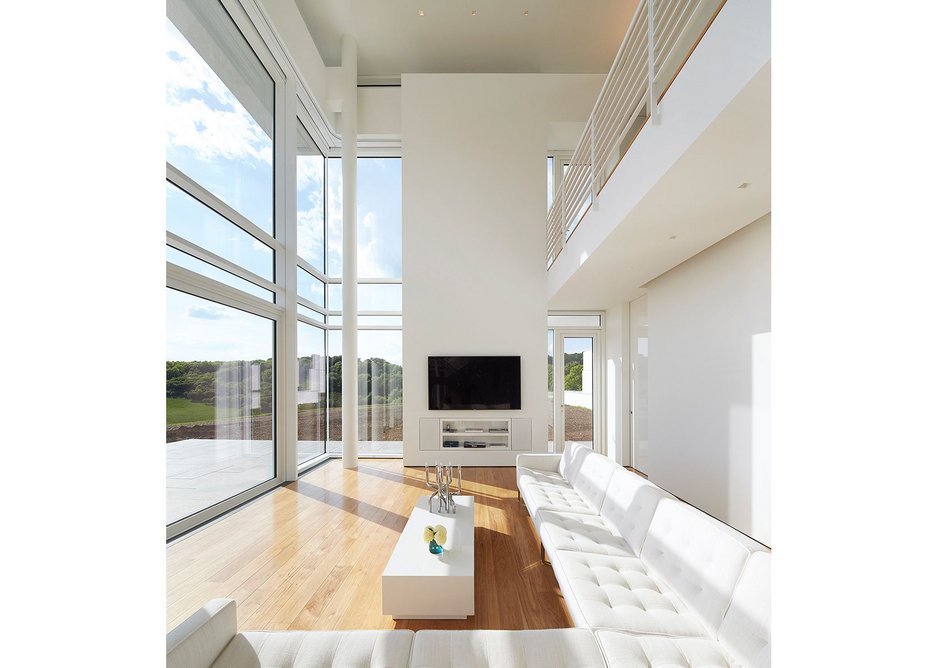 Private House by Richard Meier & Partners Architects with Berman Guedes Stretton.