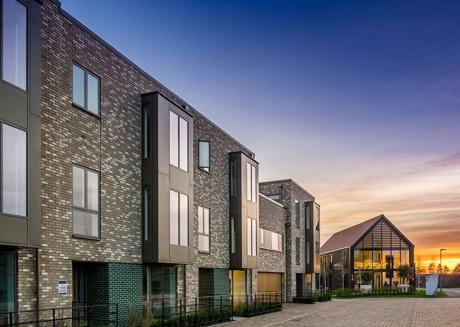 Velfac doors and windows at the Ninewells development, Cambridge. PRP architects.