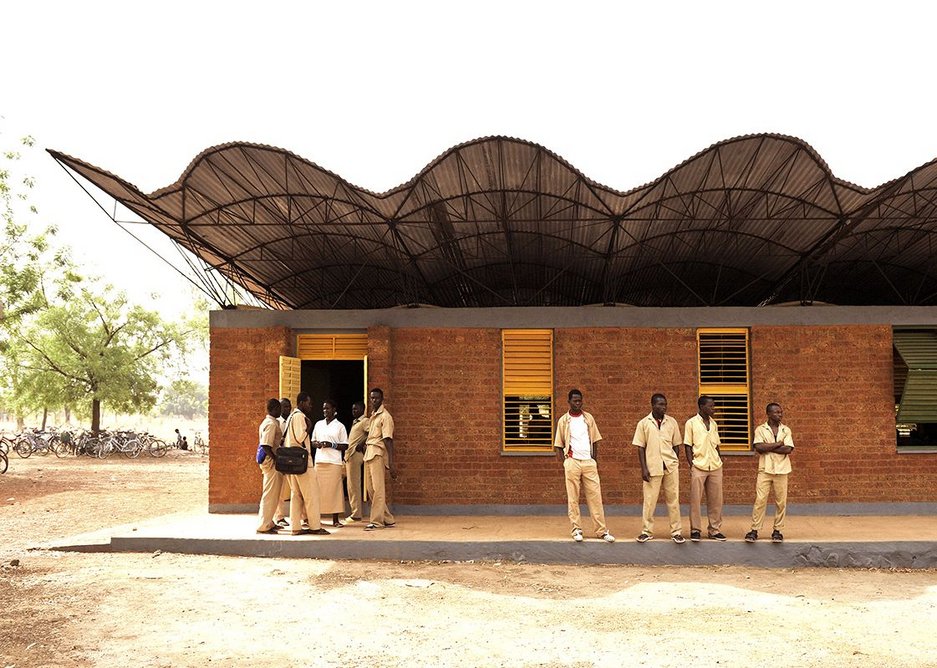 Dano Secondary School in Burkina Faso completed in 2007.