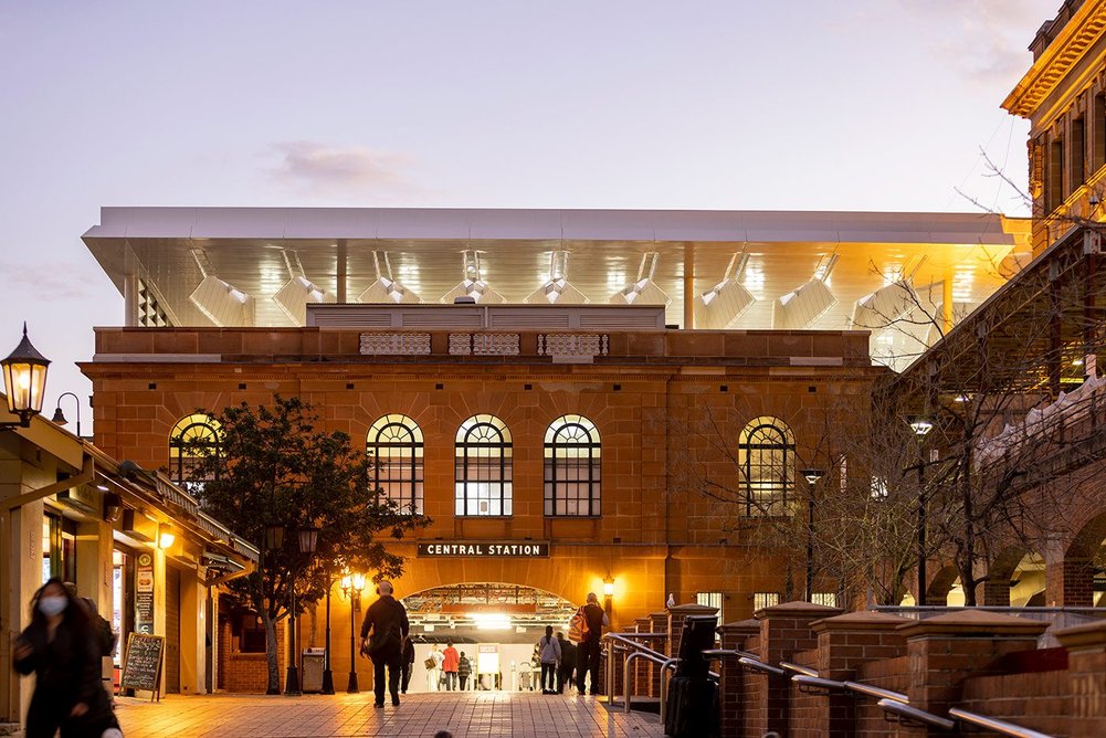 Woods Bagot with John McAslan + Partners, Central Station, Sydney Metro, Sydney, 2024.