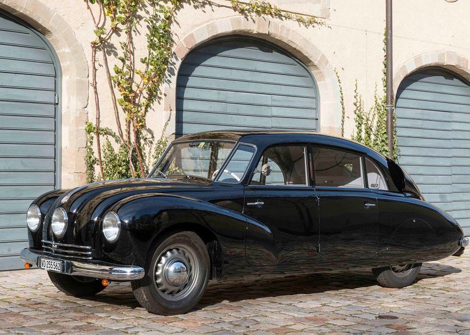 Norman Foster's 1948 Tatra T87, a real head-turner.