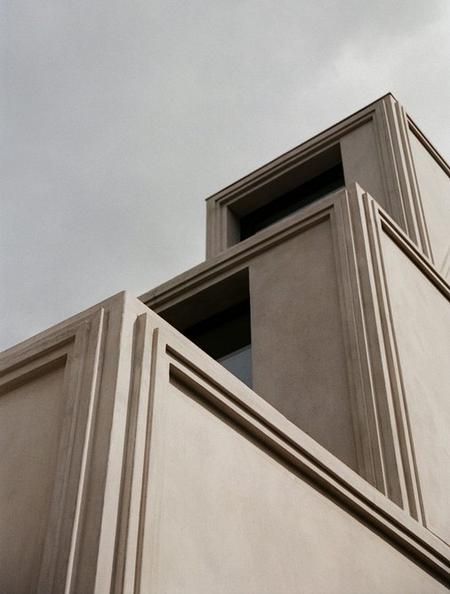 Cornice detailing at Cast House.