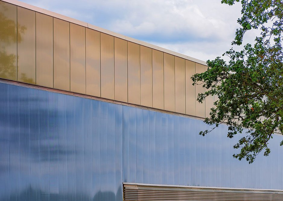Rainscreen panels are fixed back to the main structure using the SFS Nvelope NV7 system.
