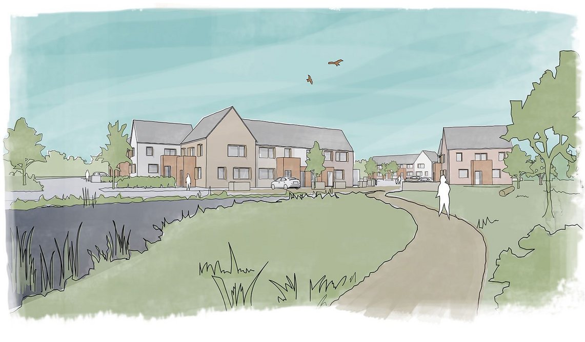 Thame Community Land Trust designed by Transition by Design