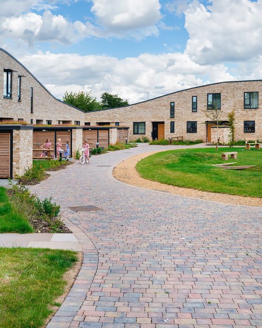 More's Meadow Almshouses, Great Shelford by Haysom Ward Miller Architects and Emily Haysom Landscape Architecture.