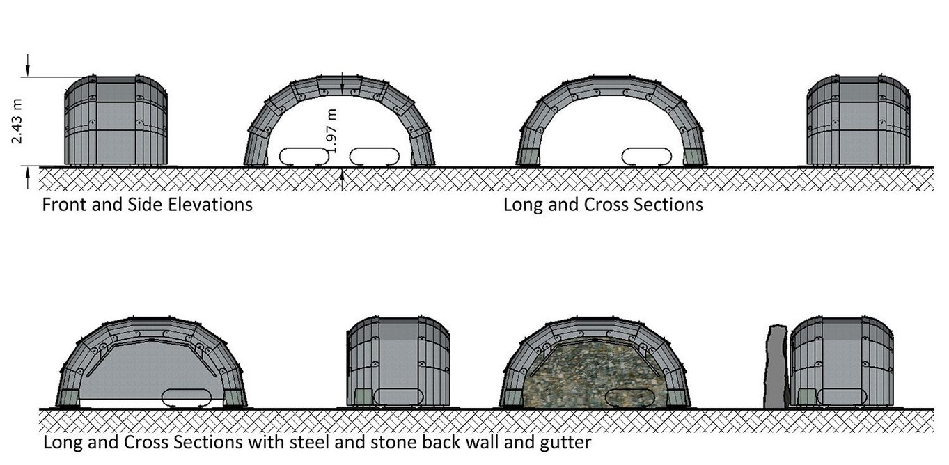 Wanderer's Wonder commended: Francis Mc Shane for Armadillo shelter and seats.