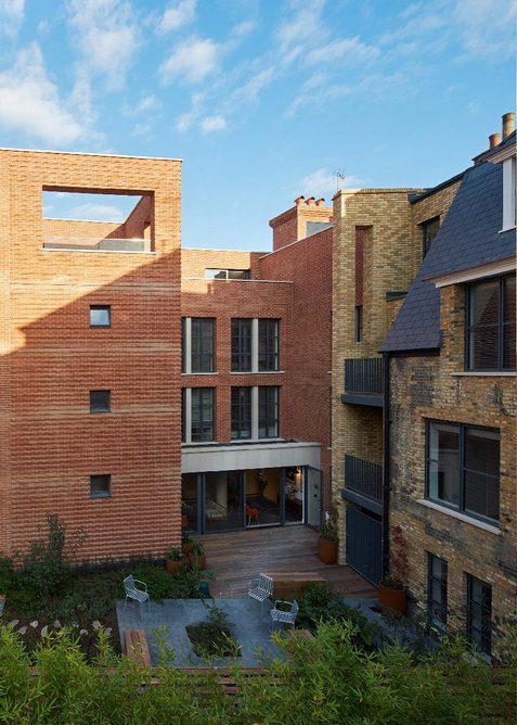 Rooms at the rear of the building now have good levels of natural light and ventilation.