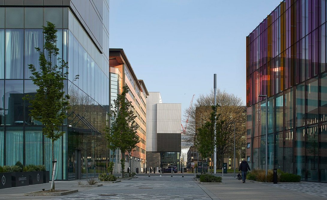 The Manchester Metropolitan University School of Digital Arts (SODA). Hufton and Crow