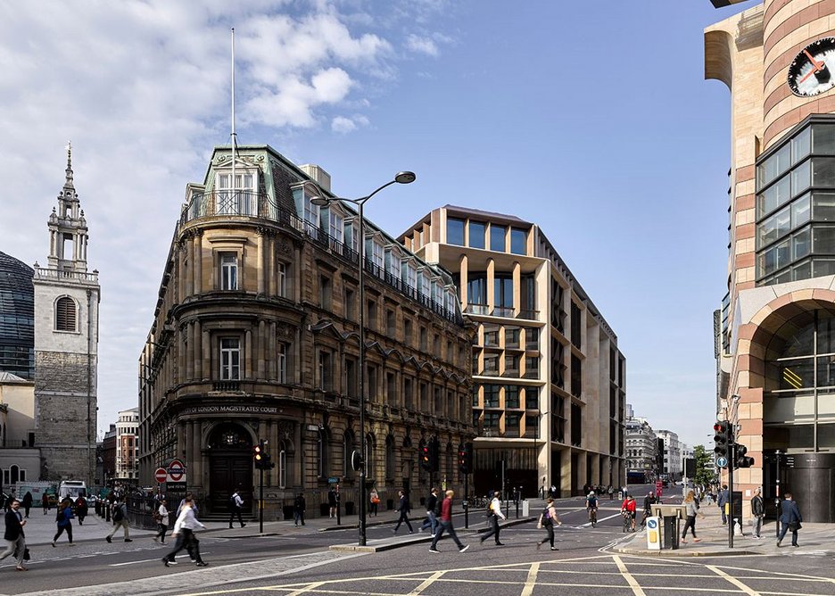 View from Mansion House Street.