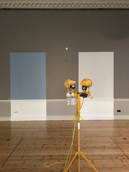 Paint options were tested extensively in situ during the design process for the new paintwork colour scheme at the Courtauld Gallery in London.