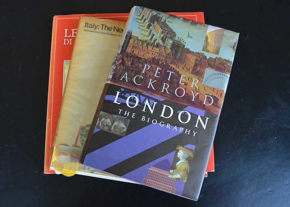 Asked to select three books that proved formative for different periods in his life, Coates chose: Italy: the New Domestic Landscape, Peter Ackroyd’s London: the Biography, and Piranesi’s Le Verdute di Roma.