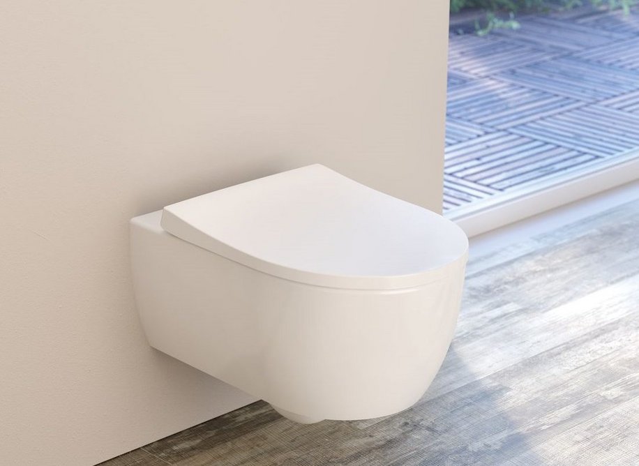 Geberit's Duofix concealed cistern Sigma21 with iCon WC.