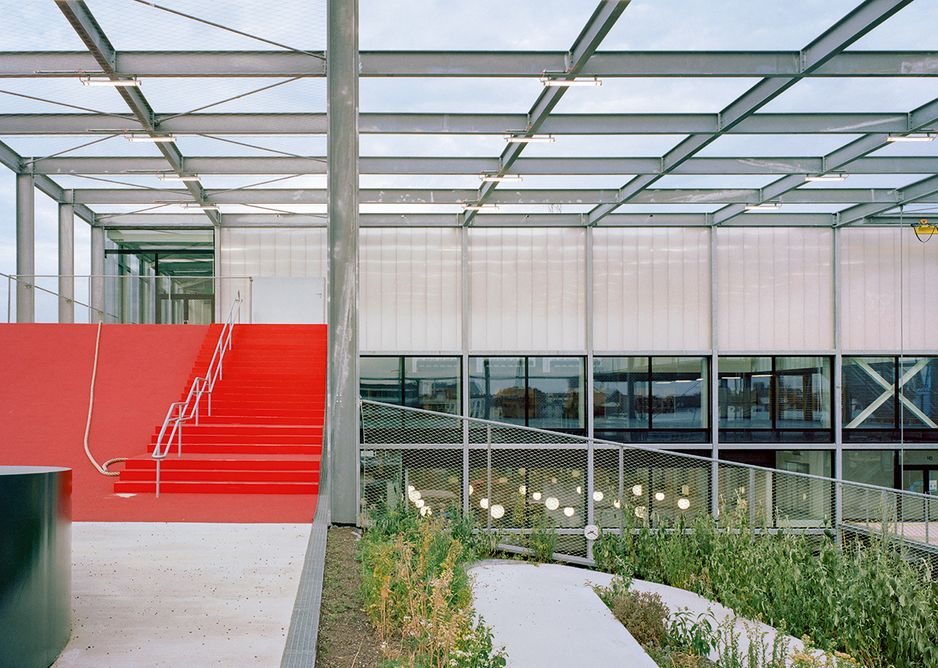 Exterior spaces readily connect back to interior ones, making the journey through the building a fluid event.