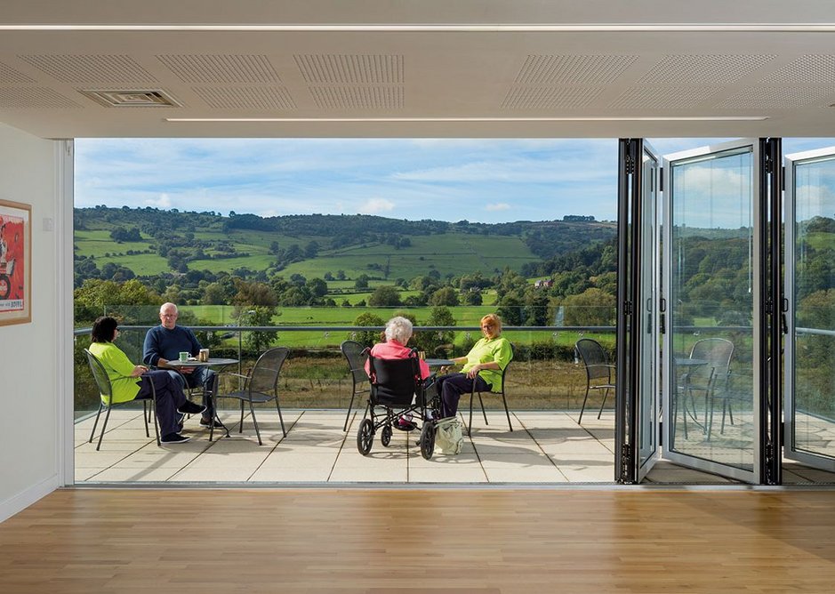 Not just the views – outside space is maximised too.