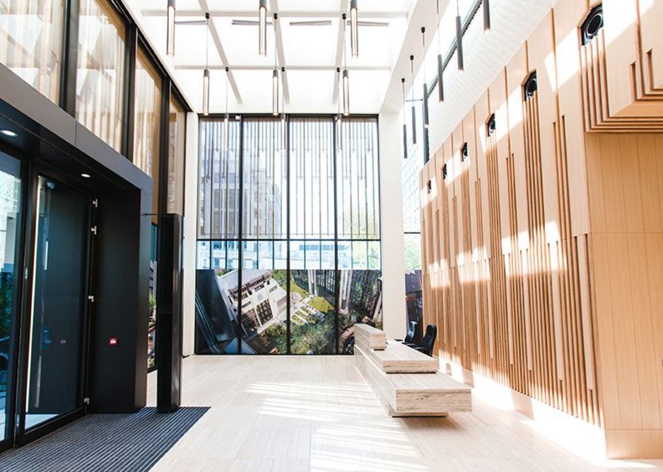 Basil Spence’s recently refurbished Salters’ Hall in the City of London.