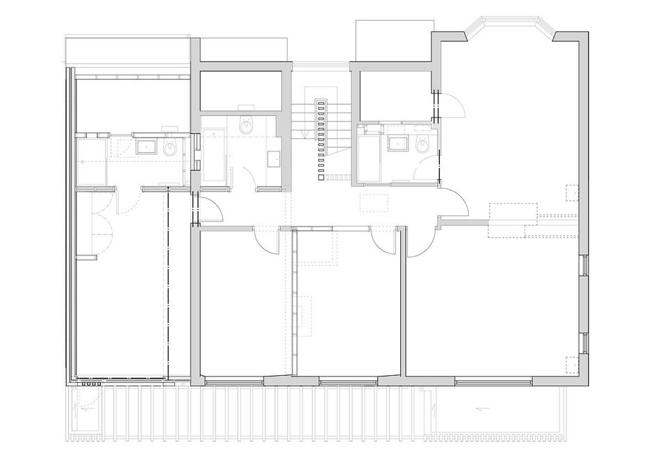 Proposed first floor plan.
