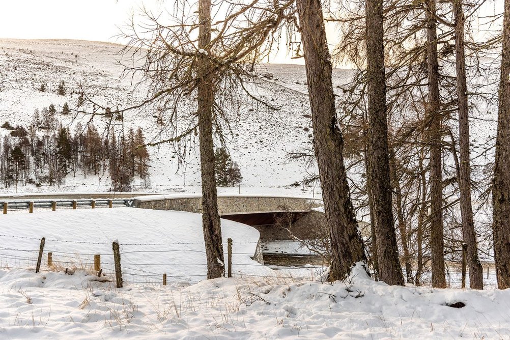 Gairnshiel Jubilee Bridge.