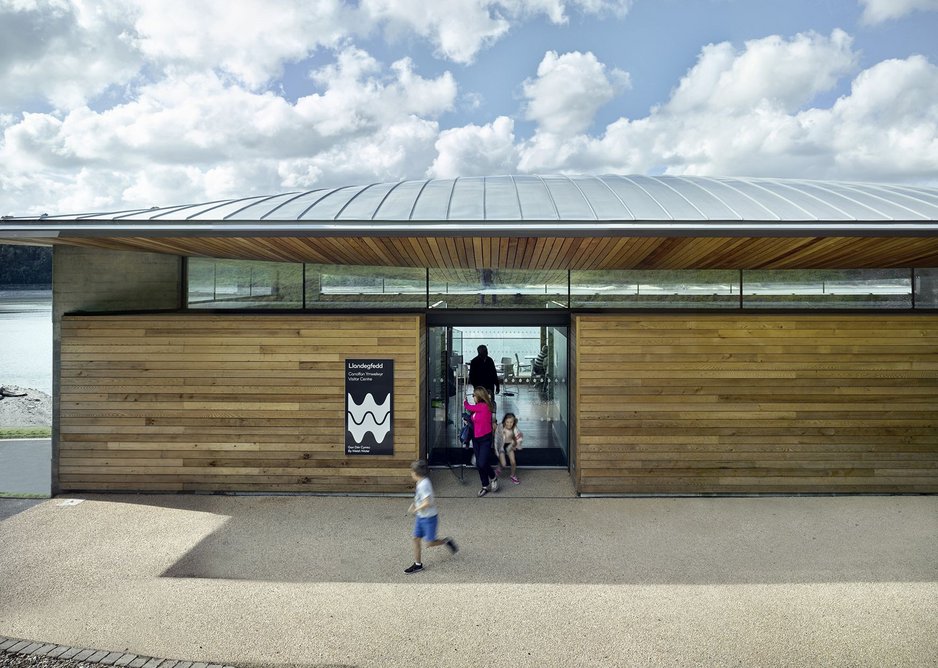 Welsh Water Visitor & Watersports Centres Llandegfedd Reservoir by Hall + Bednarczyk Architects