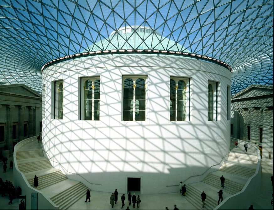 British Museum, Bloomsbury, London: the Great Court by Foster & Partners.