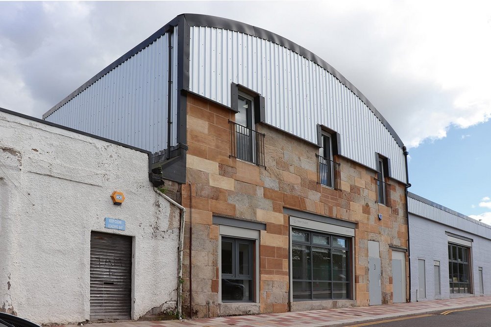Many Studios  in The Barras is  home to 35 creative  enterprises and also  hosts arts and cultural  events.